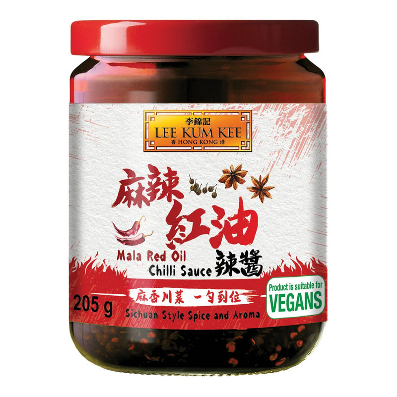 LEE KUM KEE MALA Chili-Öl Sauce 205g