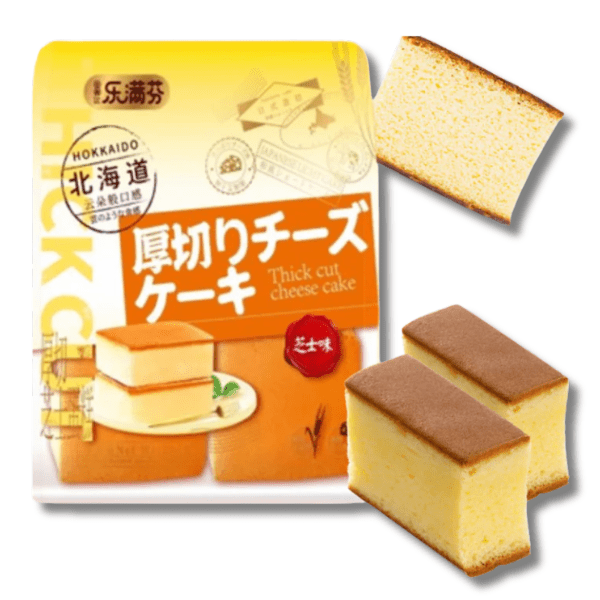 LEMANFEN Dicker Scheiben Hokkaido Käsekuchen 225g