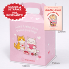 Limitiertes DIY Valentinstags-Set inkl. Postkarte „Mein Herz brennt - Nicht nur wegen Buldak“ Bild 1