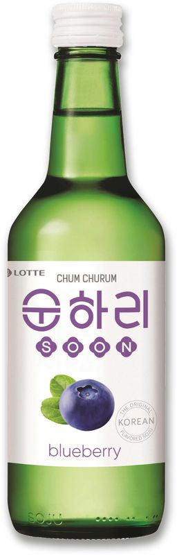 LOTTE CHUM CHURUM Heidelbeere [Soju] (12% Alc.) 350ml