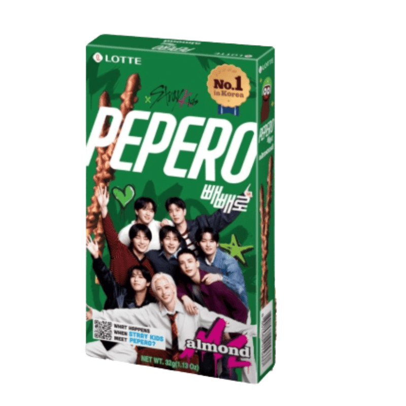 LOTTE Pepero Mandel Stray Kids Edition 32g