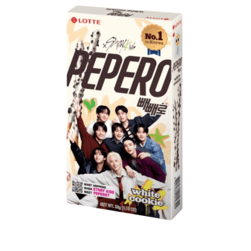 LOTTE Pepero Weiße Keks Stray Kids Edition 32g