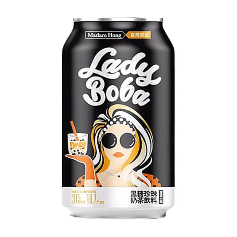 MADAM HONG Lady Boba brauner Zucker Milchtee 315ml (EINWEG)