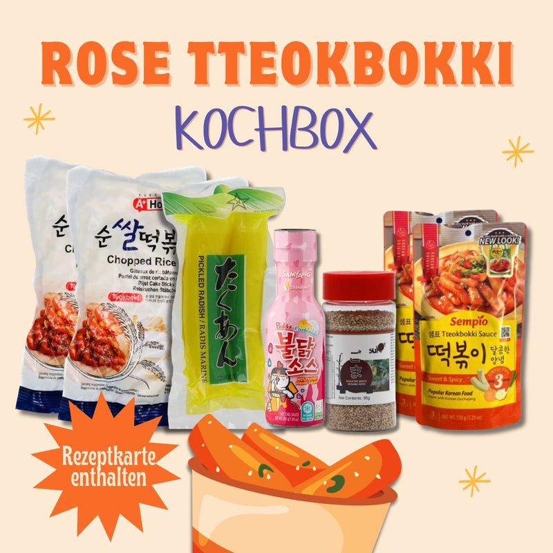 MAOMAO Rose Tteokbokki Kochbox (4 Portionen)