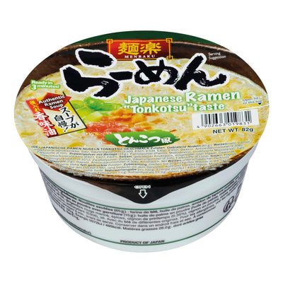 MENRAKU Cup Ramen Tonkotsu 76g