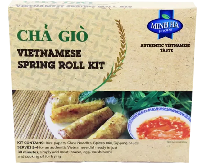 MINH HA Frühlingsrollen-Set Bò Chả Giò 135g