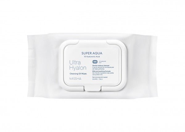 MISSHA Super Aqua Ultra Hyalron Reinigungsöl Tücher (30 Stück)