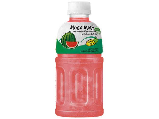 MOGU MOGU Wassermelonengetränk mit Nata De Coco 320ml (EINWEG)