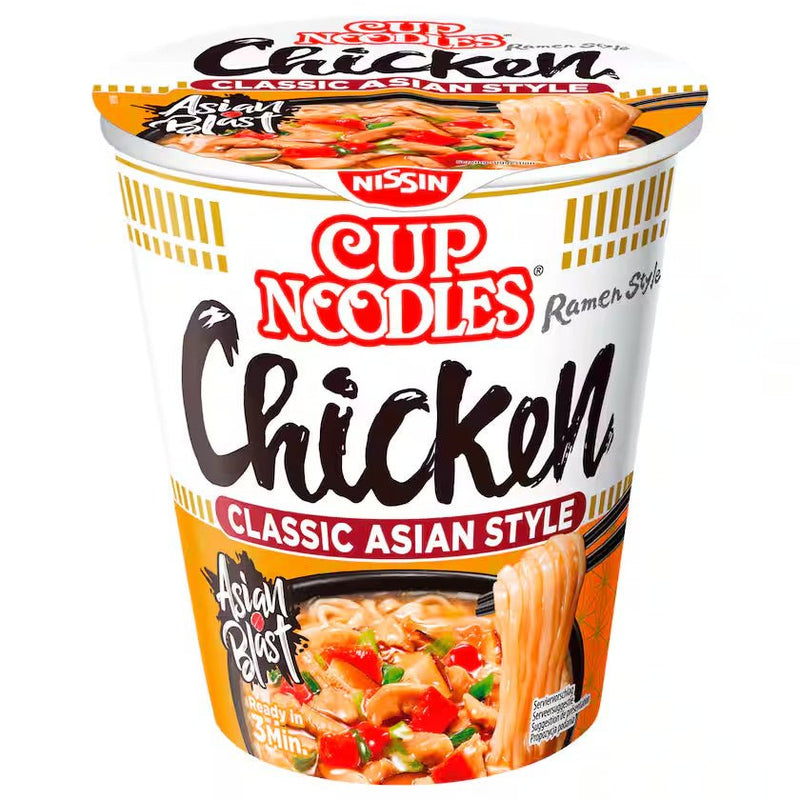 NISSIN Instant Cup Nudeln Klassisch Hühnchen 63g