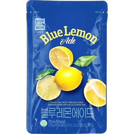 NOKCHAWON Ade Beutelgetränke Blaue Zitrone 170ml