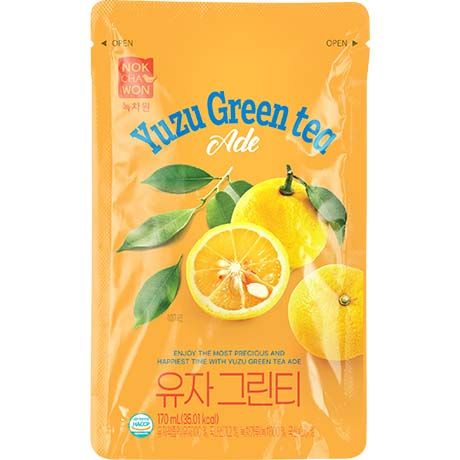 NOKCHAWON Ade Beutelgetränke Yuzu Grüner Tee 170ml