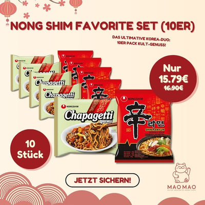 Nong Shim Favorite Set (10er)