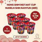 NONG SHIM Instant Cup Nudeln Shin Ramyun Set (6er) Bild 1