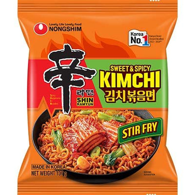 NONG SHIM Instant Nudeln Shin Ramyun Kimchi gebraten 137g