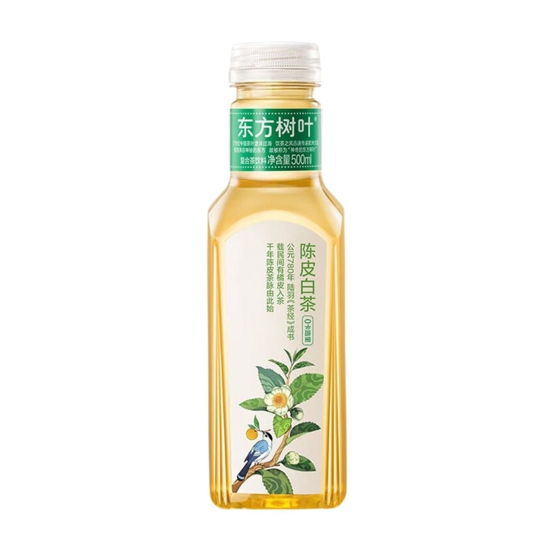 NONGFU SPRING Weißer Tee Mandarine Zuckerfrei 500ml (EINWEG)