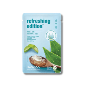NUR 1 EURO MAISON DE COREE Refreshing Gesichtsmaske Aloe Vera 23ml - 3 Stück Max pro Bestellung