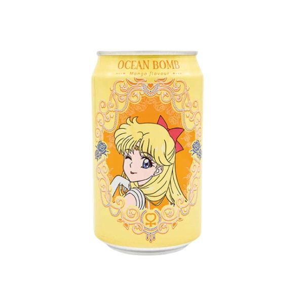 OCEAN BOMB Sailor Moon Soda Mango 330ml (EINWEG)