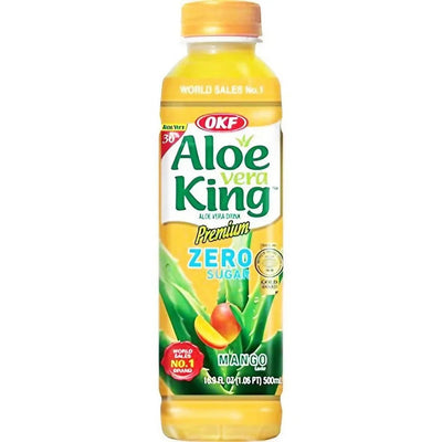 OKF Aloe Vera Getränk Mango Zuckerfrei 500ml (EINWEG)
