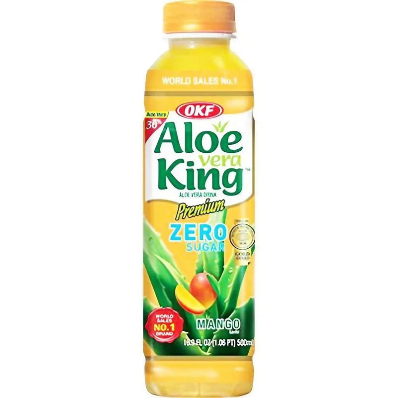 OKF Aloe Vera Getränk Mango Zuckerfrei 500ml (EINWEG)