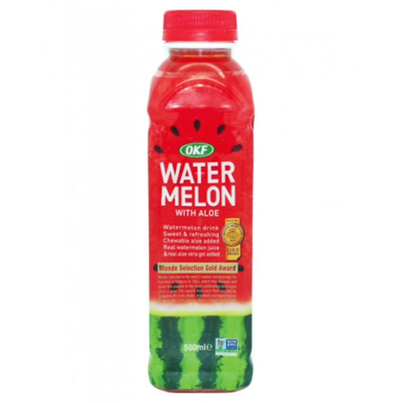 OKF Aloe Vera Getränk Wassermelone 500ml (EINWEG)