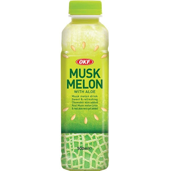 OKF Aloe Vera Getränk Zuckermelone 500ml (EINWEG)