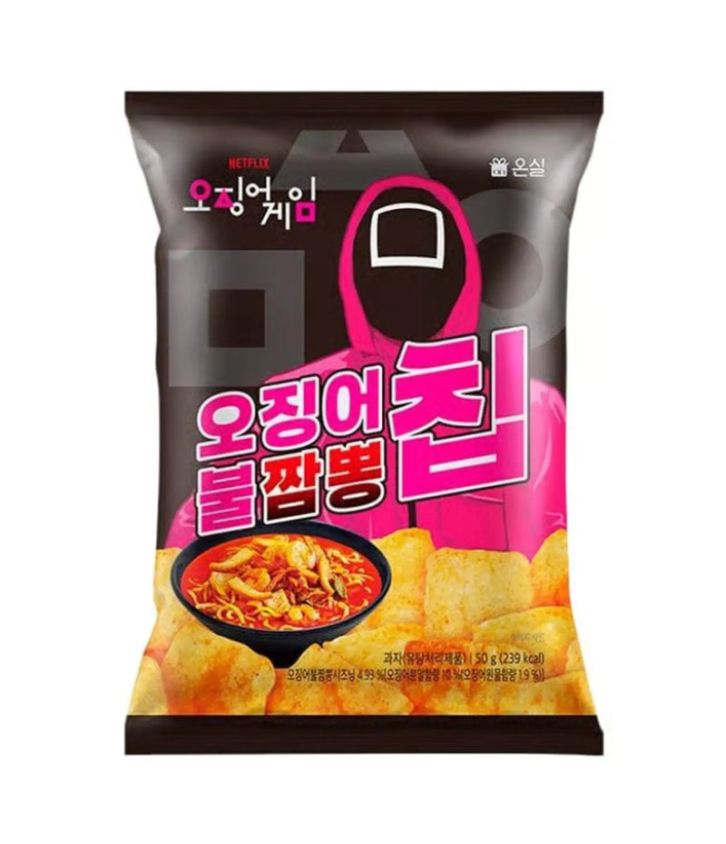 ONSIL Squid Game Chips Scharfer Jjamppong 50g