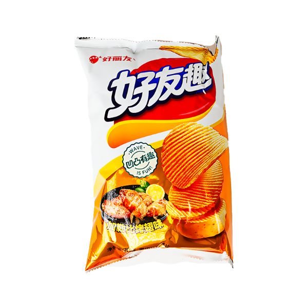 ORION Kartoffelchips Geröstete Hähnchenflügel 70g