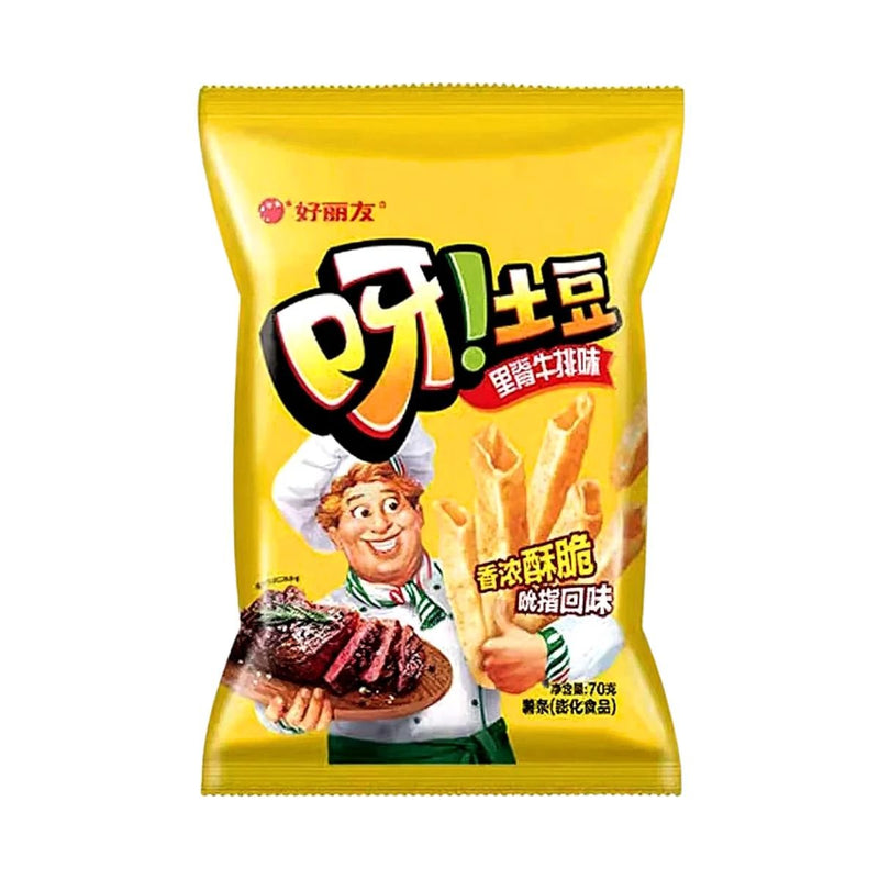 ORION O! Kartoffelsticks Rinderfilet-Steak-Geschmack 70g