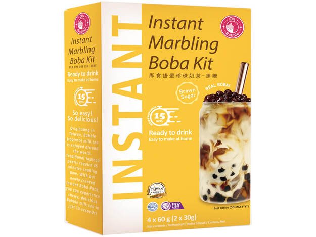 O'S BUBBLE Boba Kit - Brauner Zucker 240g