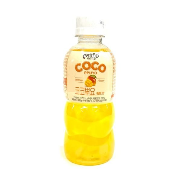 PALDO CoCo Ppuyo Apfel-Mangosaft mit Nata de Coco 280ml (EINWEG)