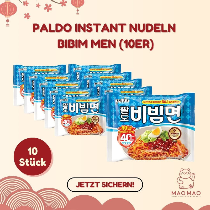 PALDO Instant Nudeln Bibim Men Set (10er)