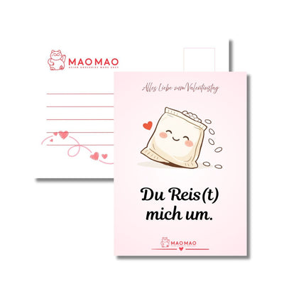 Postkarte „Du Reis(t) mich um.“ (DIN A6)