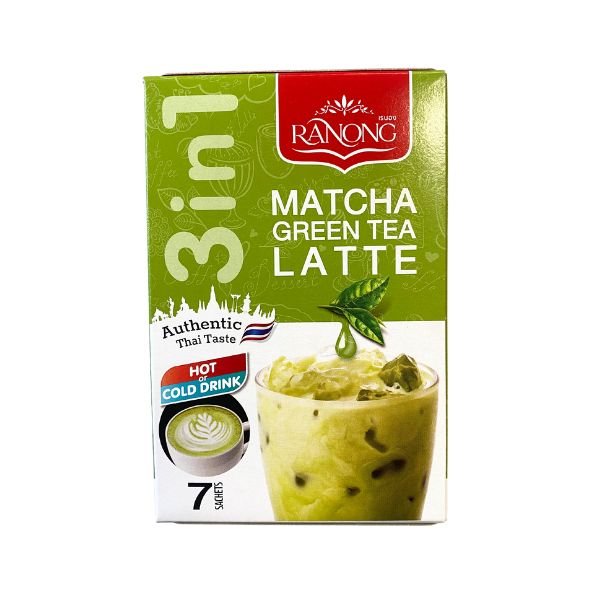 RANONG TEA Instant Matcha Grüner Tee Latte 119g