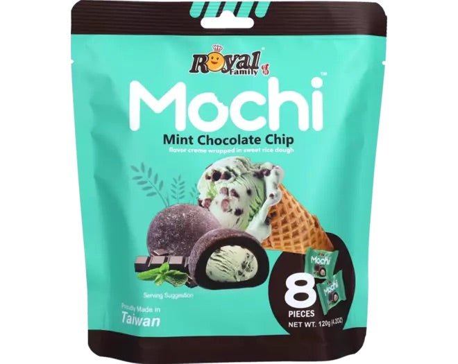ROYAL FAMILY Mochi Mint Chocolate Chip 120g