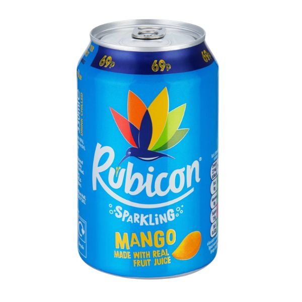 RUBICON Sprudelgetränk Mango 330ml (EINWEG)