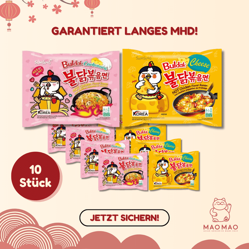 Samyang Käse und Carbonara Set (10er)