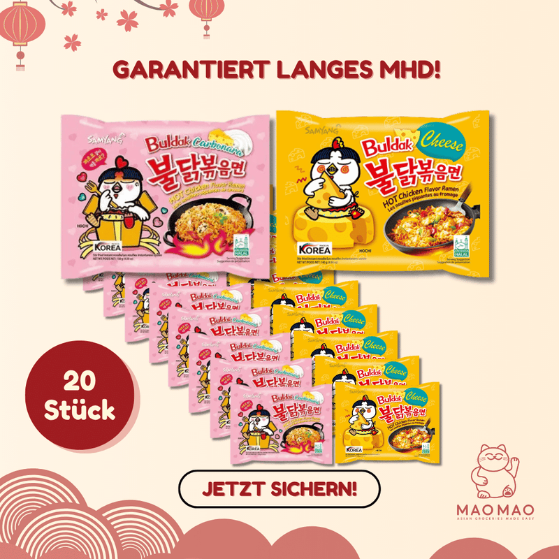 Samyang Käse und Carbonara Set (20er)