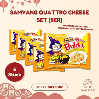 Samyang Quattro Cheese Set (5er)