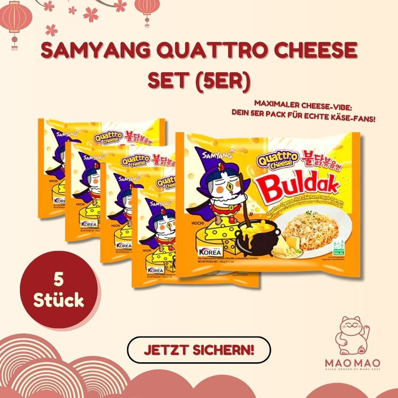 Samyang Quattro Cheese Set (5er)