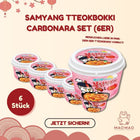 Samyang Tteokbokki Carbonara Set (6er) Bild 1