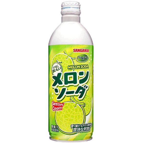 SANGARIA SODA RAMUNE Melone 500ml (EINWEG)
