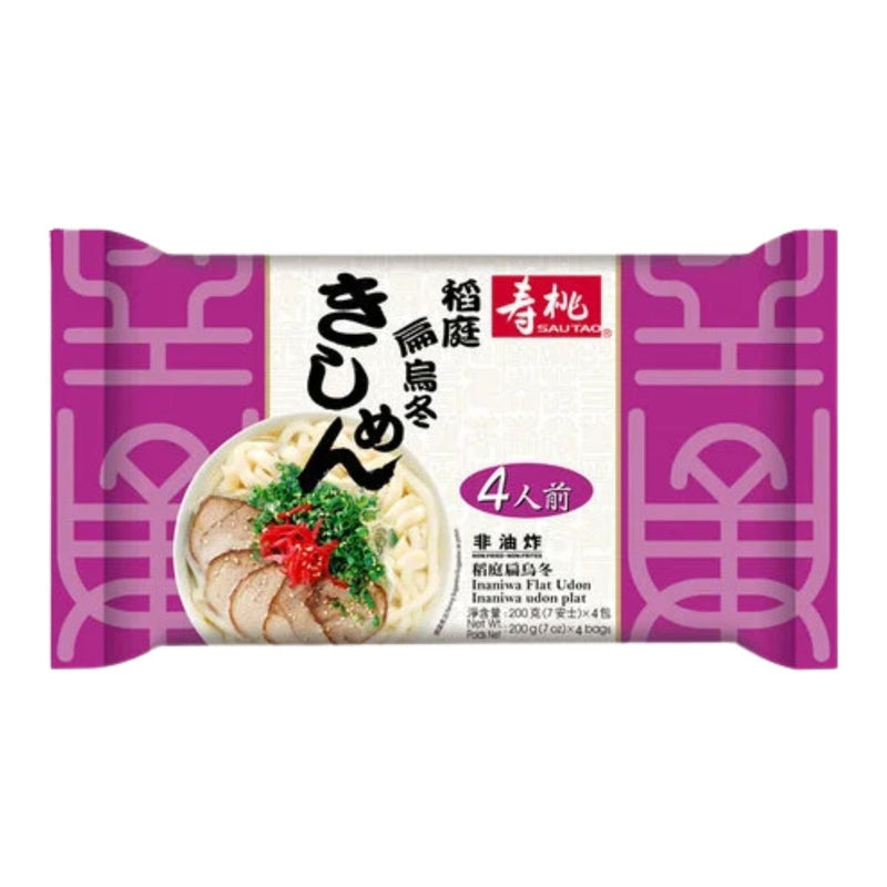 SAU TAO Inaniwa Udon Nudel 800g (4x200g)