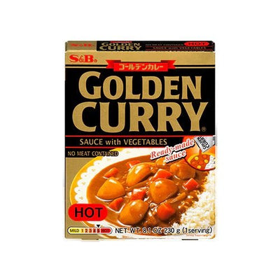 S&B Glodene Vegetable Curry Karakuchi 230g