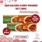 S&B Golden Curry Probier Set (4er) Bild 2