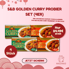 S&B Golden Curry Probier Set (4er) Bild 1
