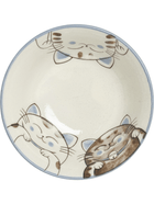 Schalen Drei Katzen Blau 15 cm x 7 cm Bild 2