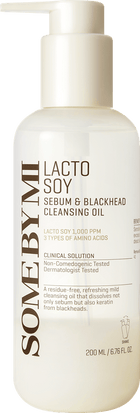 SOMEBYMI Lactosoy Talg & Mitesser Reinigungsöl 200ml Bild 1