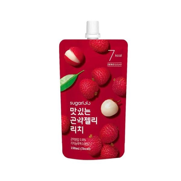 SUGARLOLO Konjac Jelly Litschi 150g