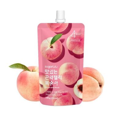 SUGARLOLO Konjac Jelly Pfirsich 150g