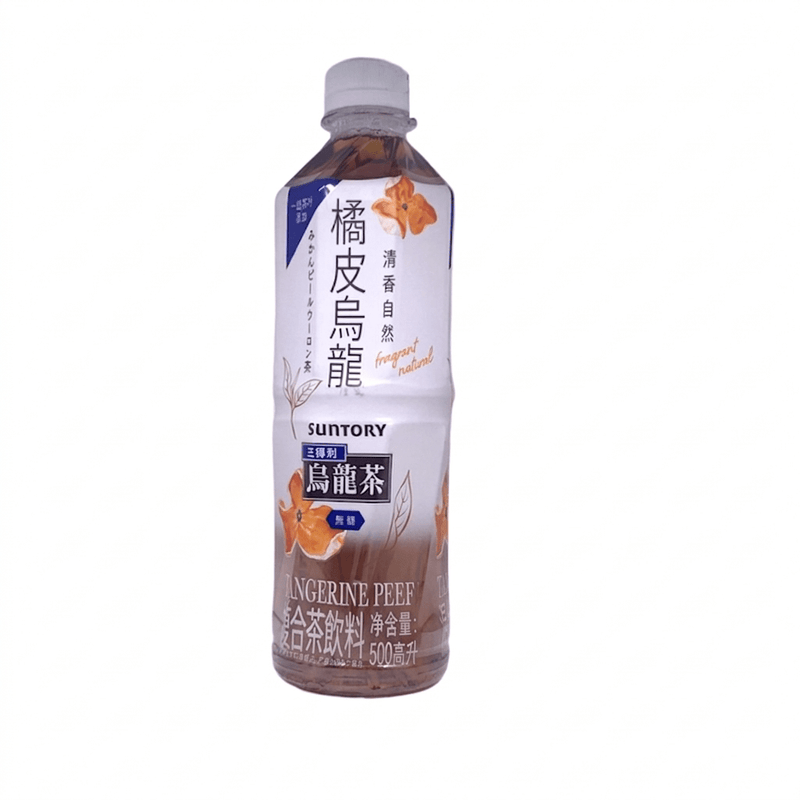 SUNTORY Oolong Tee Orangenschale Zuckerfrei 500ml (EINWEG)
